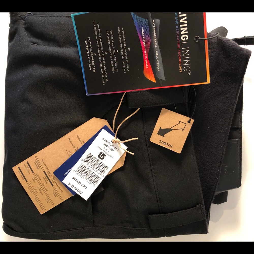 Brand New Men’s Burton Snow Pants - Black - Large